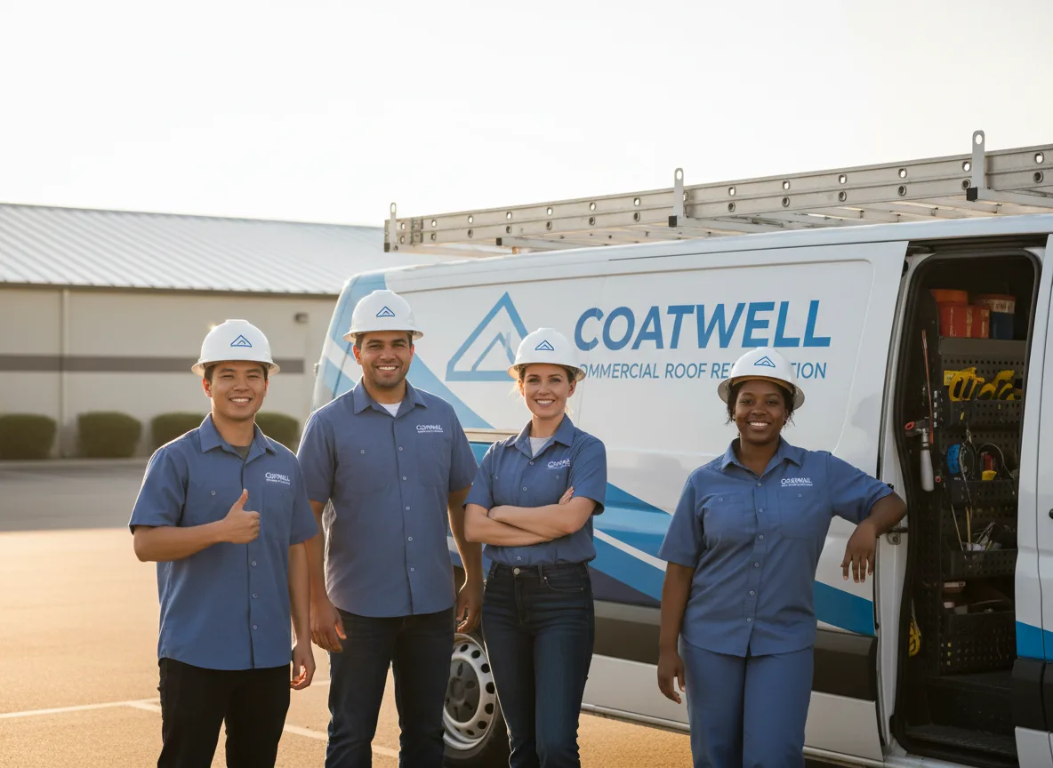 Commercial roof coating company in Ellsworth, KS